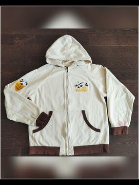 San-X Tare Panda Zip-Up Long Sleeve Hoodie